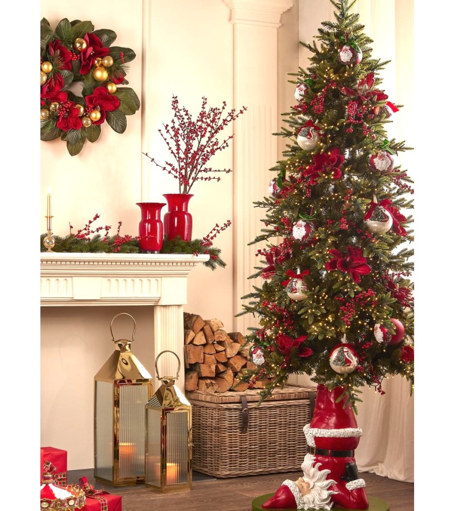 Albero di Natale Pino Luxury 4000 Led EDG h.210 cm